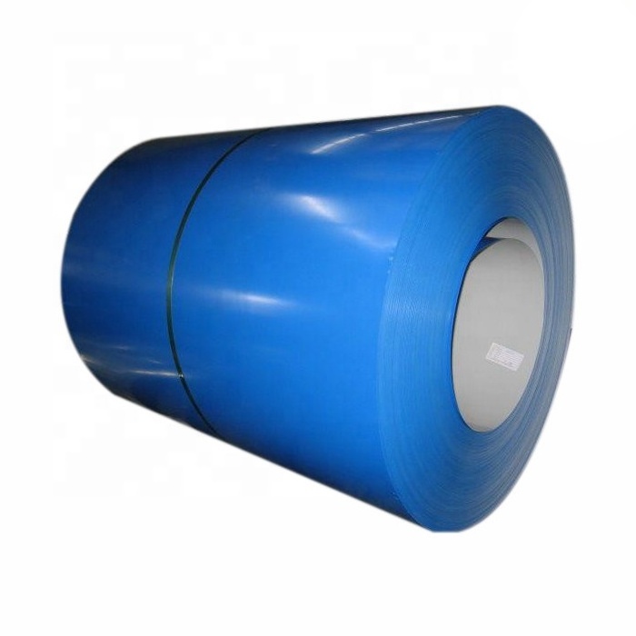 PPGI PPGL Ral9003 PVC Plastic Film Prepainted Galvanized Steel Coil for Roofing Sheet