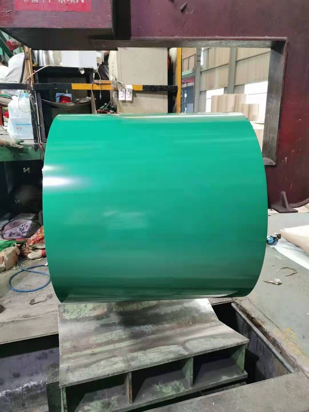 PPGI PPGL Ral9003 PVC Plastic Film Prepainted Galvanized Steel Coil for Roofing Sheet