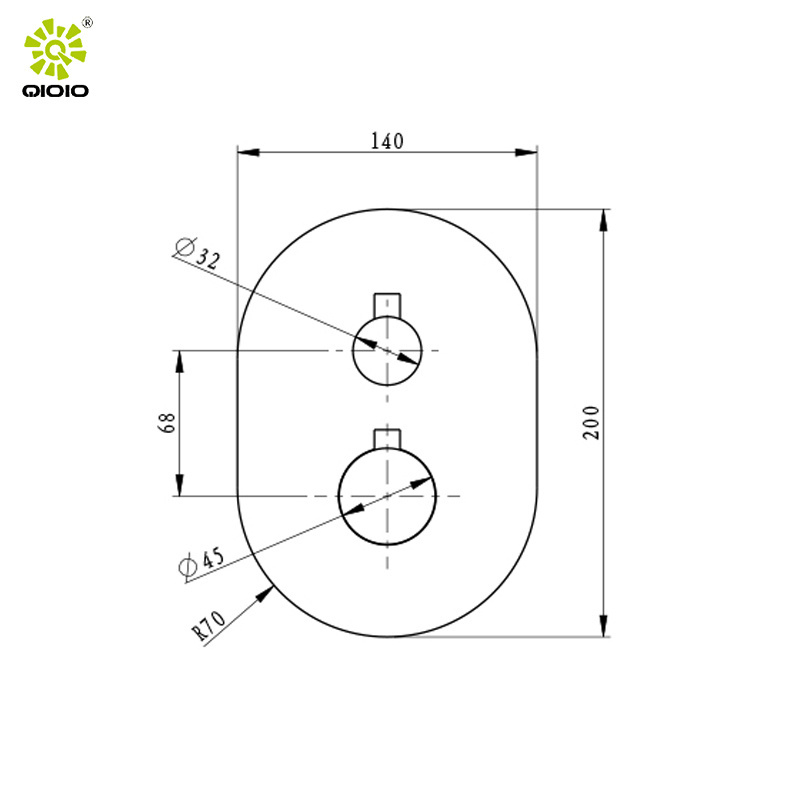 Brass Thermostatic Three Ways Valve Body Cartridge 304 Stainless Steel Bathroom Bath Shower Set Faucet Mixer