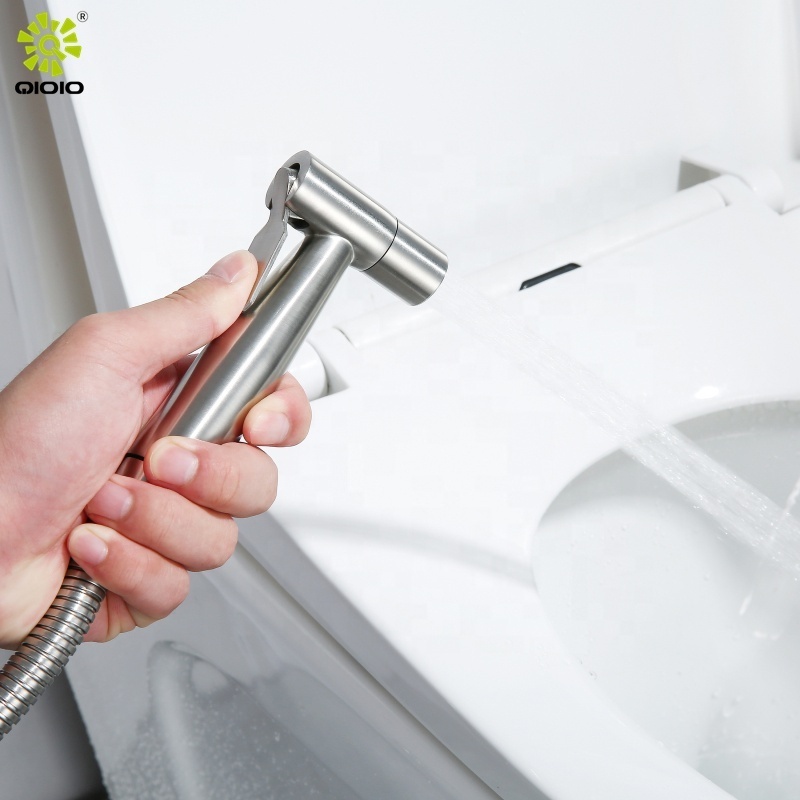 Stainless Steel Handheld Douche Bidet Toilet Spray Handheld Bidet Sprayer For Toilet