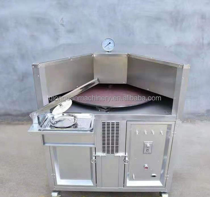 Automatic flat arabic pita bread oven gas oven for home baking tandoor oven mini pizza chapati roti making machine