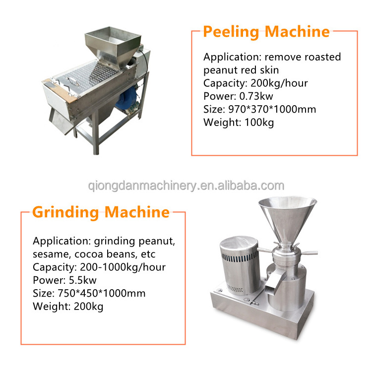 500kg/h Peanut butter making machine tahini wet colloid mill food grinding machine chili sauces tomato red bean grinder