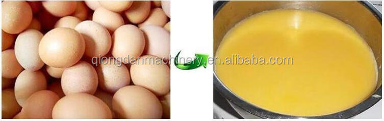 Commercial chicken quail duck egg shell cracking machine Egg Washer Breaking Machine egg knocking machine