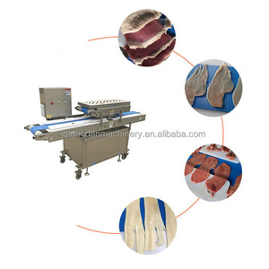 Automatic Horizontal Chicken Breast Slicing Machine /Meat Slicer/Salmon Cutting Machine Fresh Meat Cutter Slicer Equipment