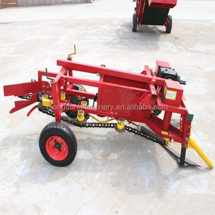 Tractor peanut garlic ginger single row potato harvester machinery small sweet potato digger