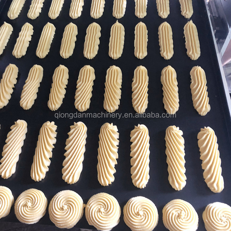 Automatic Decorate Extruder Cutter Drop Fortune Depositor Small Macaron Cookie Biscuit Make Machine