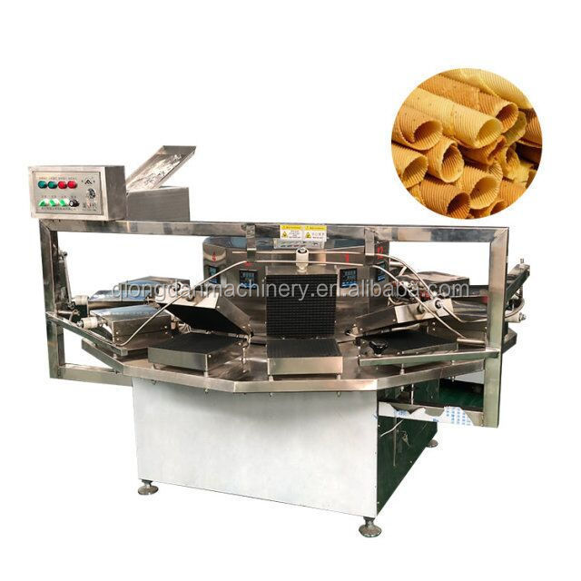 10 head Ice Cream Cone Making Machine Price egg roll maker Wafer Making Machine