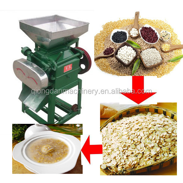 Oat/barley/buckwheat/sorghum flatten press machine