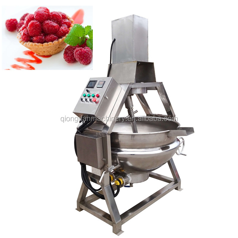 Industrial Steam Jacketed Cooking Vat 1000 Liter Cooking Pot Rice Egg Peanut Boiling Machine