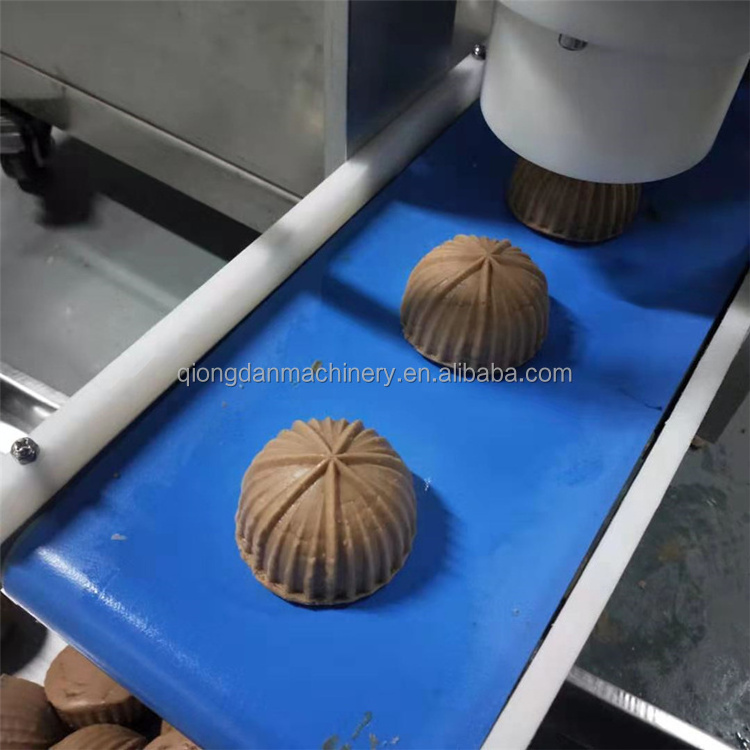 Automatic Mooncake Encrust and Form Kuba Falafel   Coxinha Maker Machine a Croquette  Tamale Making Machine