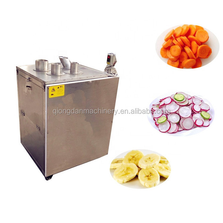 Multifunctional Fruit Lemon Slicer Machine Thai Banana Slicing Machine Cucumber Yam Onion Rings Cutter