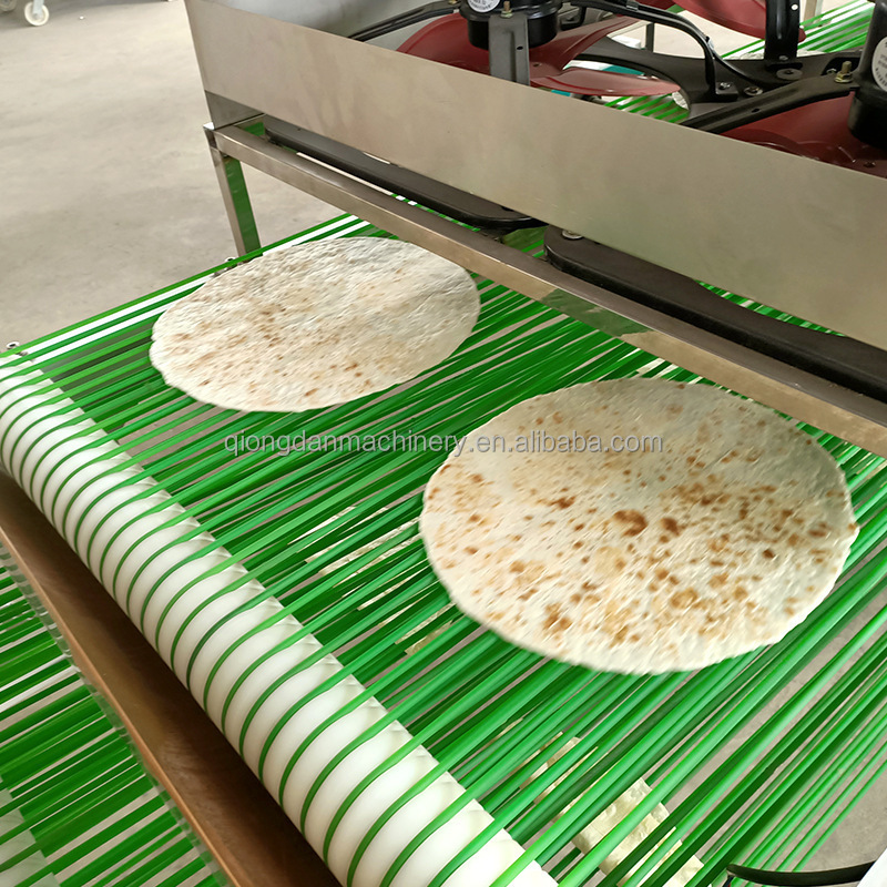 Automatic roti making machine tortilla press flat arabic bread making machine pizza press commercial chapati maker