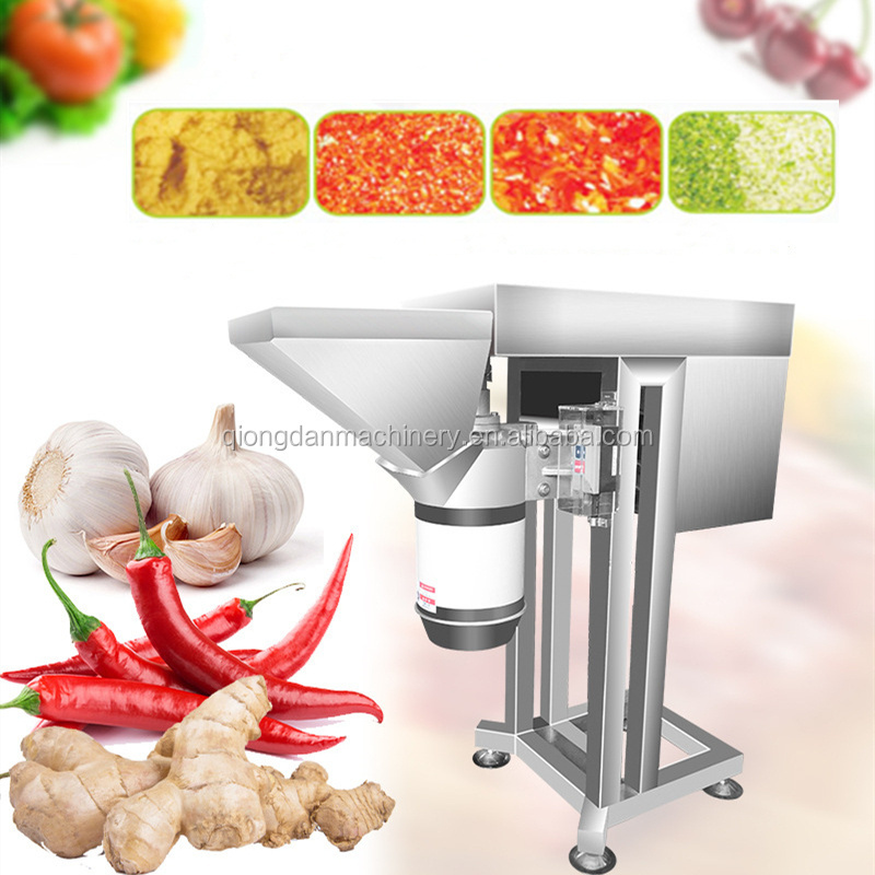 Industrial onion chopper chili chopping potato masher garlic ginger paste making machine vegetable lettuce chopper for sale