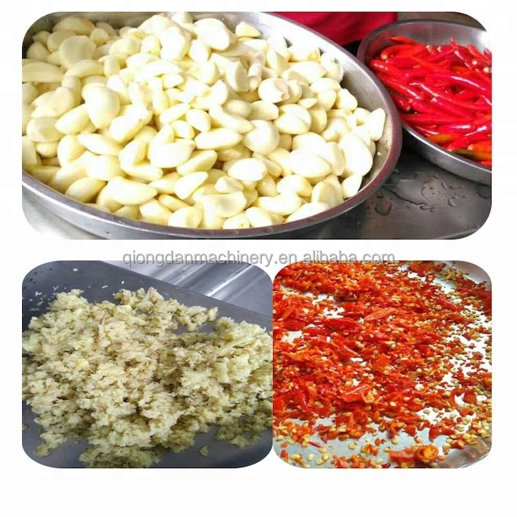 Tomato puree full automatic making machine ginger garlic paste making machine stainless garlic grinding machine