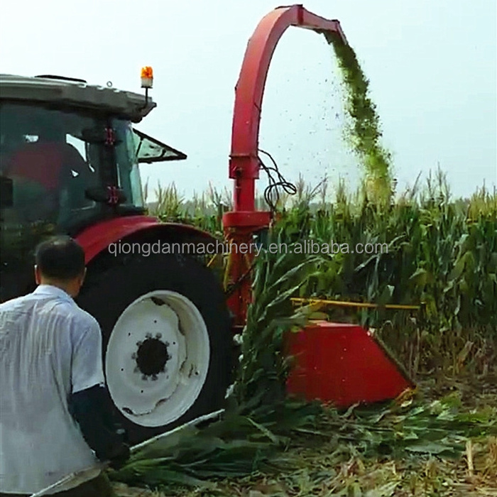 Mini silage harvester forage harvesting machine straw crushing and returning machine price for sale