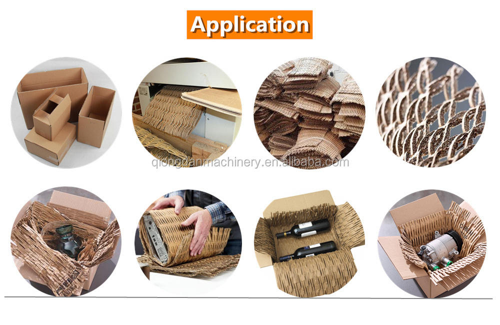 Newly design factory supply heavy duty cardboard shredder office paper shredder portable crinkle shredded paper machine