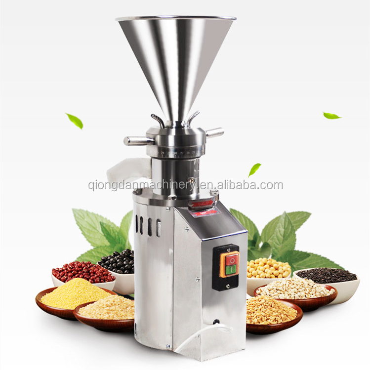 vertical colloid mill stainless steel stator and rotor colloid mill Peanut butter production line Peanut Sesame grinder