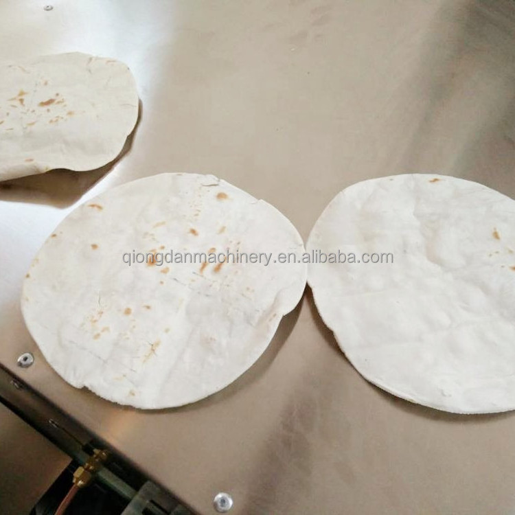 Tortilla forming baking producing line Chapati Arabic pita bread maker baker cooling machine roti baking tunnel oven price sale