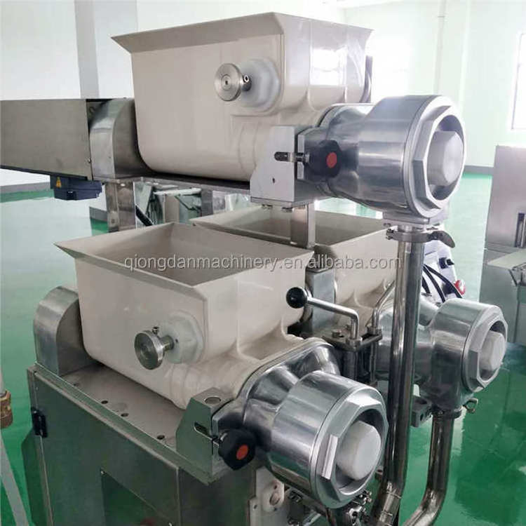 Small automatic forming and encrusting machine making coxinha cookies ladoo korokke salvadoran pupusa maker machine price sale