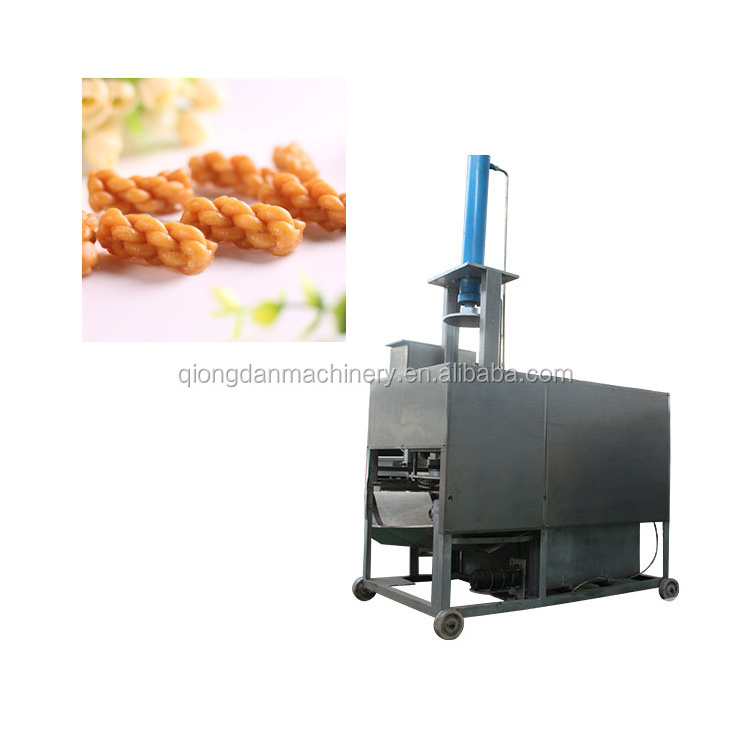 MAQUINA PARA HACER ROSQUITAS soft pretzel maker hemp flowers fried pretzel dough twist forming making machine