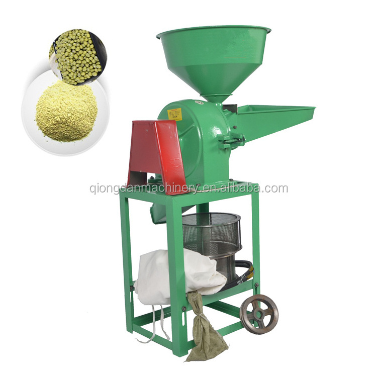 Self-priming maize corn rice grinding machine grain mill flour grinding machine