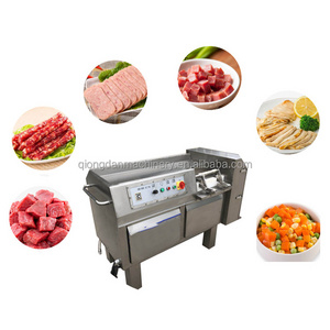 High-speed Dicing Cube Machine Automatic Mince Mini Raw Frozen Cuber Home Use Stainless Steel Meat Dicer