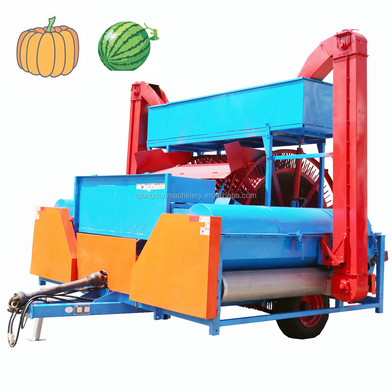 High efficiency watermelon seed separator pumpkin seeds harvesters