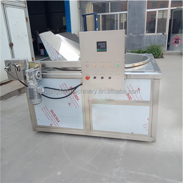 Industrial equipment in burger king french fries chicken basket type deep fryer machine Peanut banana chips frying machine