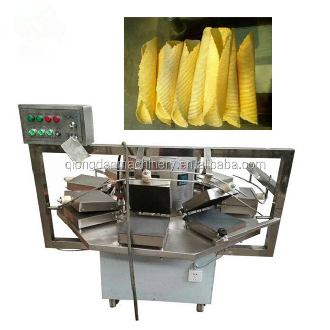 10 head Ice Cream Cone Making Machine Price egg roll maker Wafer Making Machine