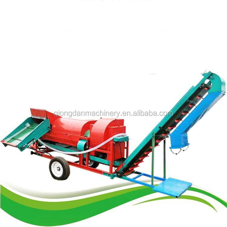 Automatic wet and dry peanut picking machine groundnut harvest machine peanut picker