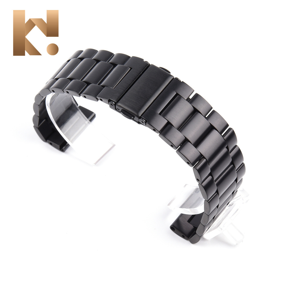 Keepwin Universal China Manufacturer Metal Solid 304 Stainless Steel 28mm Watch Strap Band for Samsung Galaxy Watch S2 S4