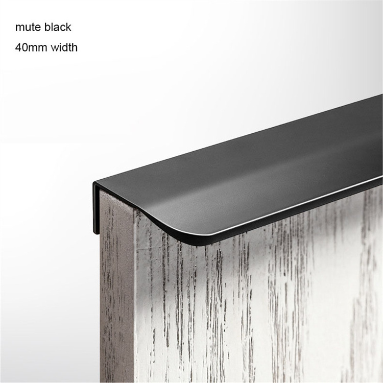 Modern Simple Design Aluminum alloy Drawer Furniture Handle Knobs Wardrobe Kitchen Pull Cabinet Handle