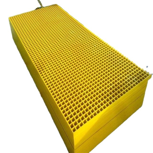 Hot sales fiberglass reinforced plastic heavy duty frp grating walkway steel bar grating flooring