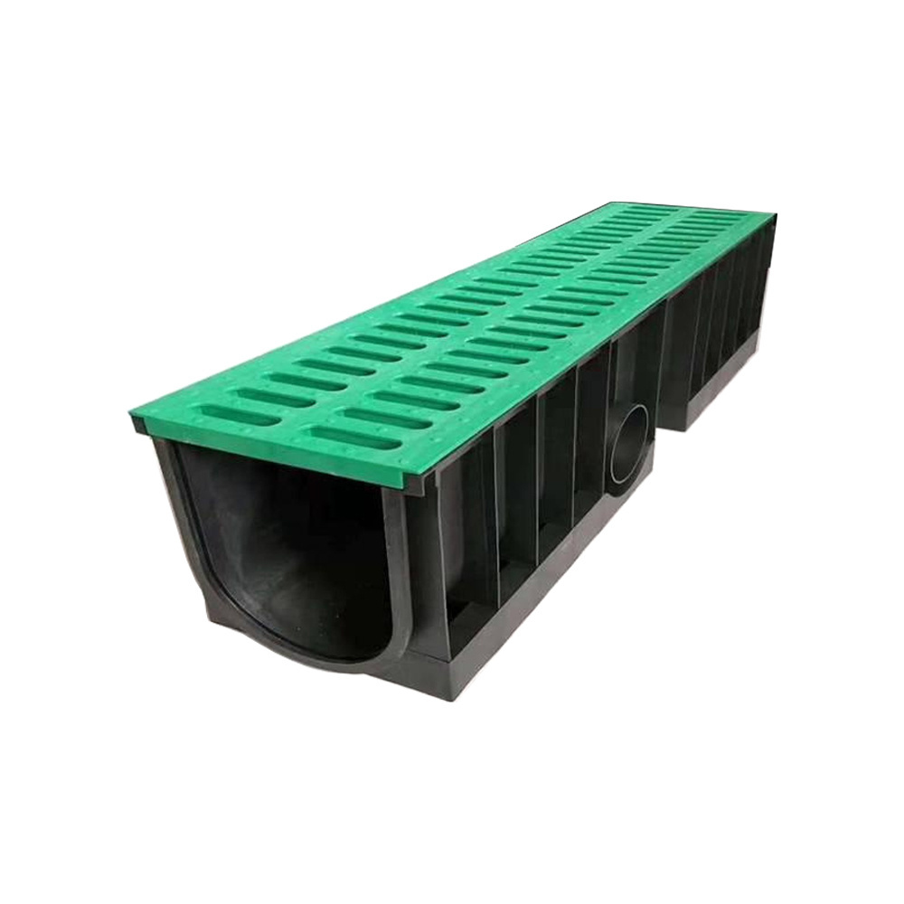 Customized Outdoor Stainless Steel Grating For Drain Cover Water Drainage Channel With Composite Resin Plastic With Grating