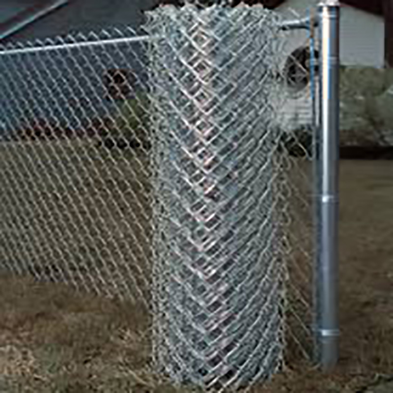 2m Height 3.0 mm Diamond Mesh Fence Galvanized Temporary Removable Safety Security Wire Mesh Panel Fence Chain Link Fence