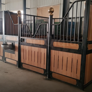 Equestrian Equine Bamboo External Horse Stalls Farm Horse Equipment Products Horse Stable