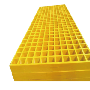 Micro Mesh Polyurethane Resin Molded Grille GRP Fiberglass Bar Smooth Molded Grating FRP Grating for Corrosion Resistant Shelves