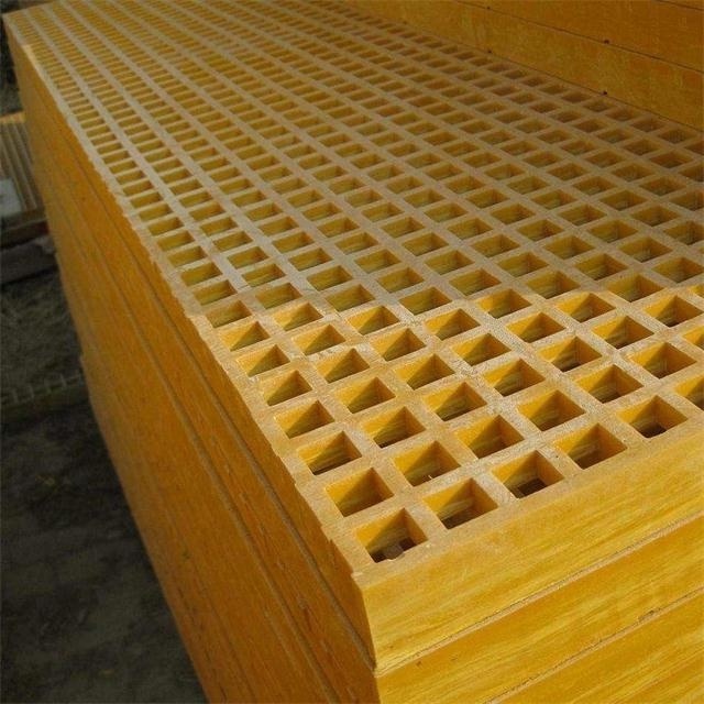 Drain Cover Used Fiberglass Grating for Sale For construction materials customized manufacturers heavy duty construction