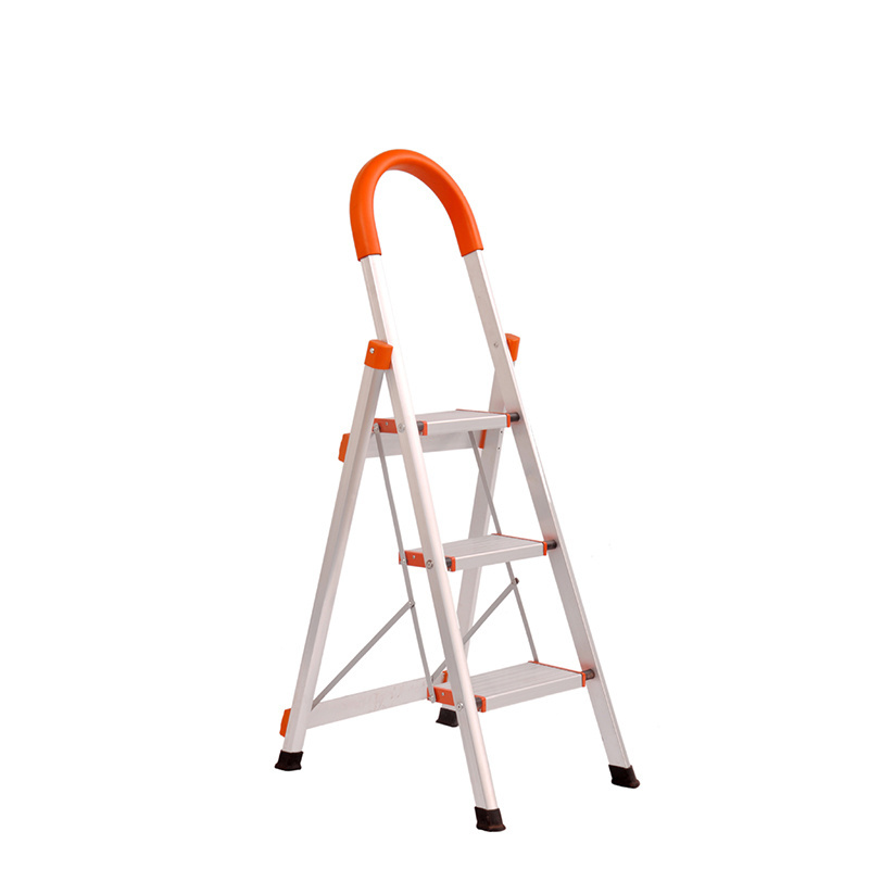 Ready To Ship Household Hardware Tools Folding Multipurpose Ladder Heavy Duty 3 4 5 6 Step Steel Foldable Ladders