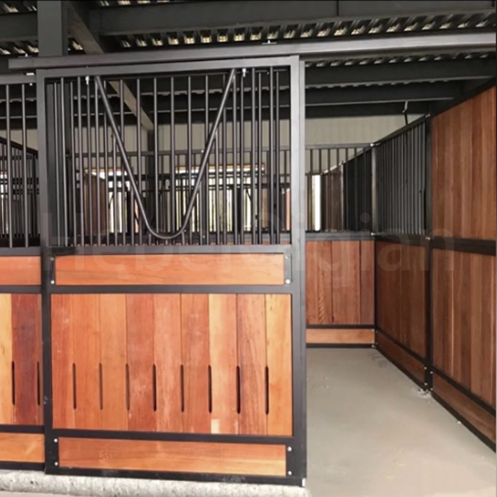 outside horse equipment stable European Equestrian Equipment Horse Box Stall Stable Panels Fronts For Horse Barn