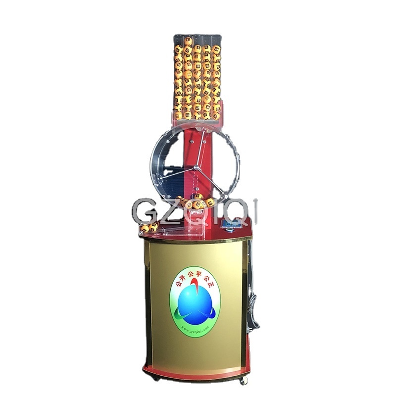 Mechanism Mix Machine for lottery game and lotto game