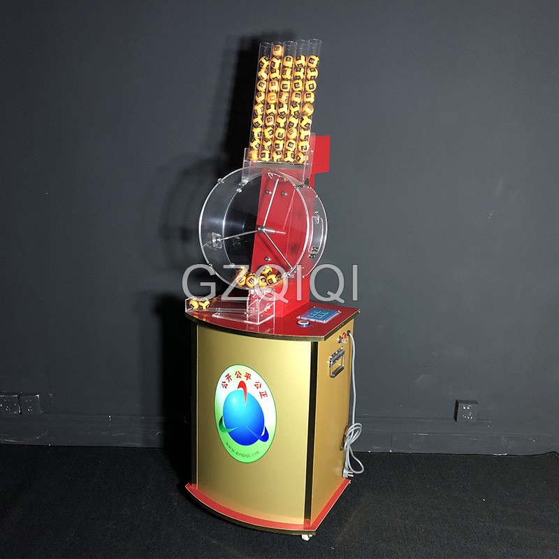 Mechanism Mix Machine for lottery game and lotto game