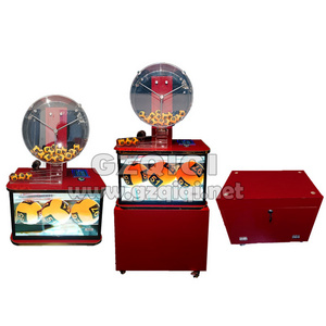 Entertainment Lucky draw machine by mechanism for lotto game machine with TV J350V