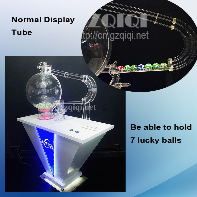 Air mixing balls draw machine for 3D 4D 5D 6D lucky draw  lotto machine