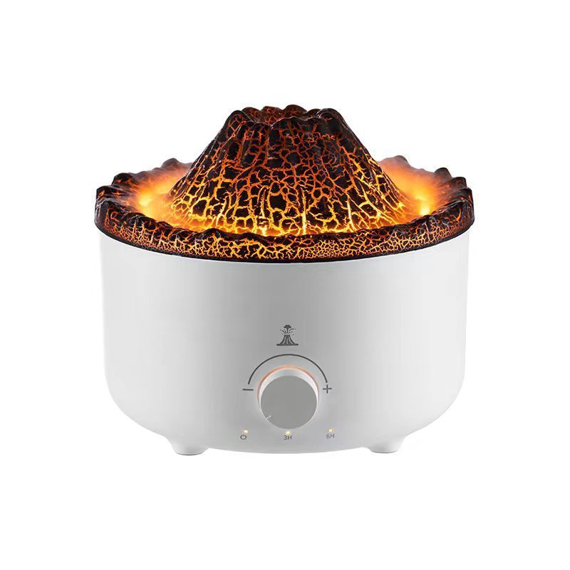 Volcano Jellyfish Humidifier Flame Aromatherapy Machine Essential Oil Fragrance Expander Machine For House For Office