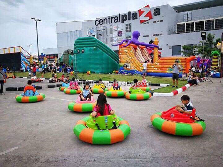 Amusement Park UFO with Remote Control Customized Manufacture Battery Inflatable Battery Dodgem Electric Bumper Kids Car on Ice