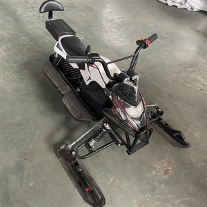 Factory direct sale unique electric kids snowmobile with motor snow scooter