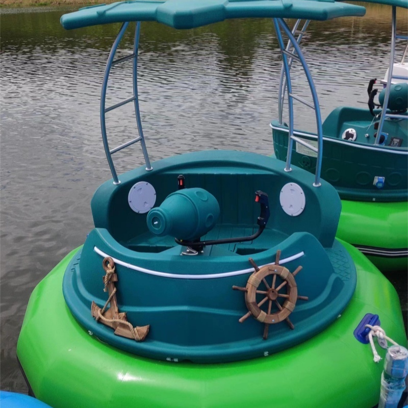 Amusement park commercial cheapest factory electric bumper boat for sale