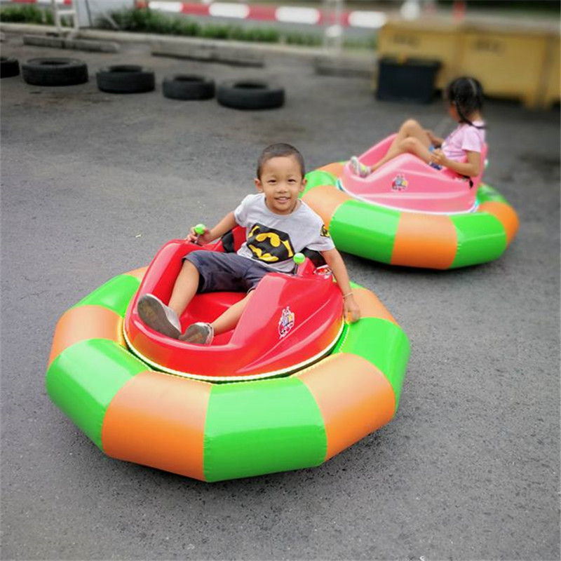 QIQU factory supply kids bumper car and mini inflatable bumper car for kids