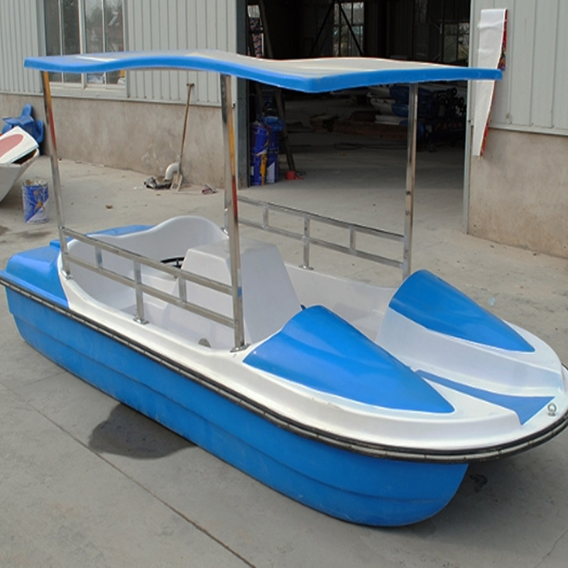 Factory direct sale different design water 4 person pedal boat